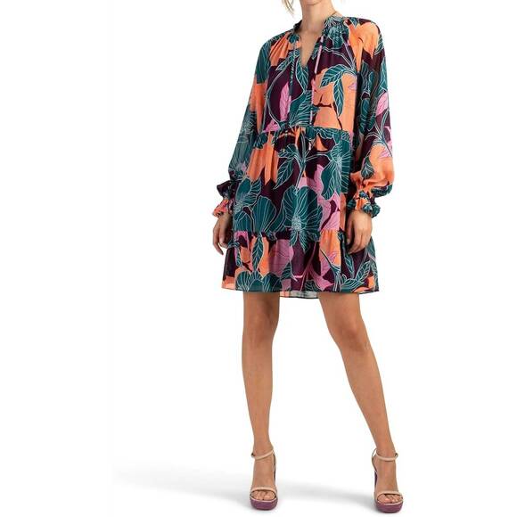 TRINA TURK Dresses & Skirts - NEW TRINA TURK rhapsodic dress in multi-coloured/ocean tides